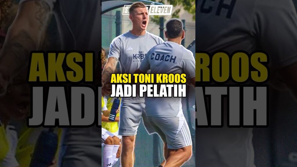 Youtube Thumnail image of : Momen Langka! Toni Kroos Jadi Pelatih di Akademinya Sendiri | Toni Kroos Academy