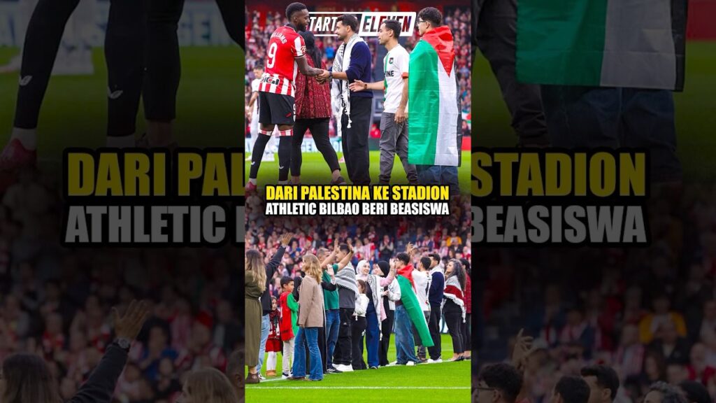 Youtube Thumnail image of : Respect! Athletic Bilbao Beri Beasiswa untuk Pelajar Palestina