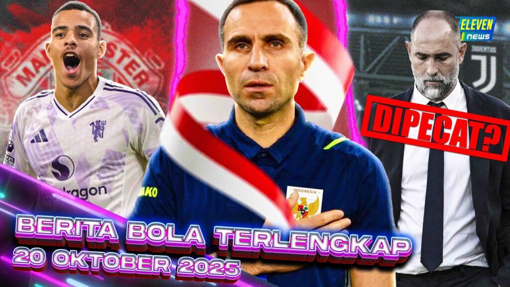 Youtube Thumnail image of : Uzbek BOLEHKAN Kapadze Ke Indonesia 🥳 MU Ajak Greenwood Balikan 😱 Tudor Terancam Dipecat 😨