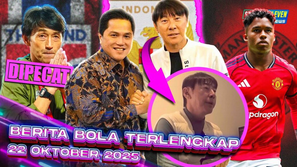 Youtube Thumnail image of : WOW! STY SIAP Kembali ke Indonesia 😱 LHO? Endrick Malah ke MU? 🤔 Pelatih Thailand Dipecat 😨