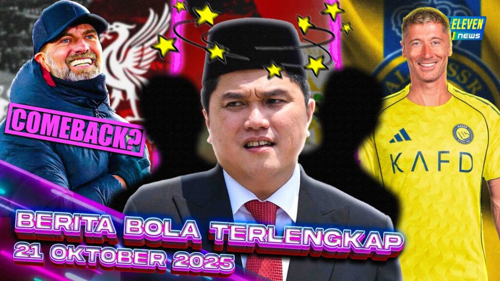 Youtube Thumnail image of : WADUH! PSSI GAK Serius Nyari Pelatih? 🧐 Balik ke Liverpool? Klopp SIAP! 😎 Lewy ke Al-Nassr? 😱