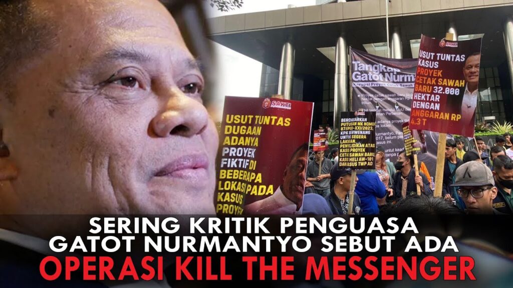 Youtube Thumnail image of : SERING KRITIK PENGUASA, GATOT NURMANTYO SEBUT ADA OPERASI KILL THE MESSENGER