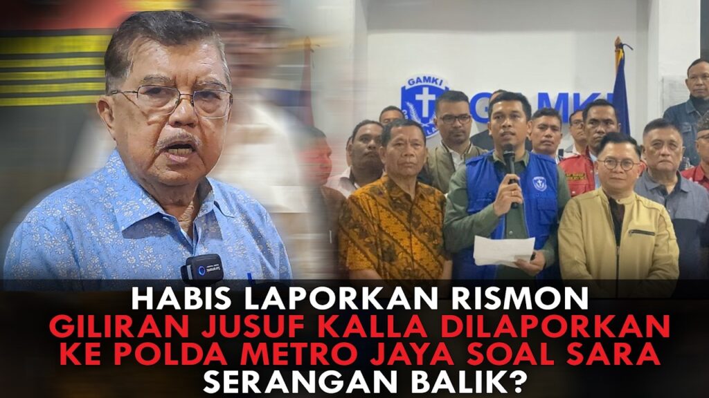 Youtube Thumnail image of : HABIS LAPORKAN RISMON, GANTIAN JK DILAPORKAN KE POLDA METRO JAYA SOAL SARA. SERANGAN BALIK?