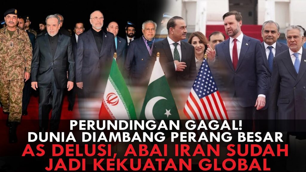 Youtube Thumnail image of : PERUNDINGAN GAGAL! DUNIA DIAMBANG PERANG BESAR. AS DELUSI, ABAI IRAN SUDAH JADI KEKUATAN GLOBAL